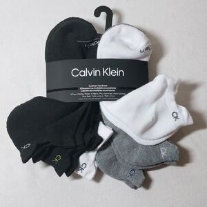 Calvin Klein Cushion No Show Socks 6 Pairs Men's
